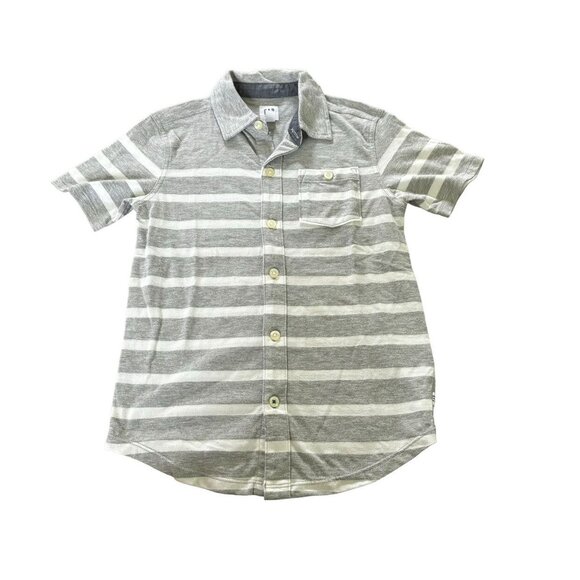 Gap Kids Striped Polo Shirt Size S 6/7 - Picture 1 of 2